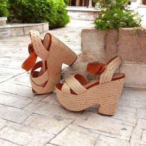 SHELLY'S LONDON ESPADRILLE PLATFORM